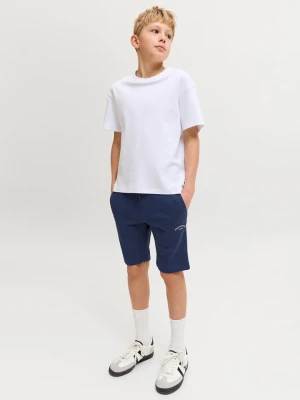 JACK & JONES Junior Szorty dresowe "Gordon" w kolorze granatowym rozmiar: 176