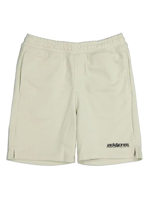 JACK & JONES Junior Szorty dresowe "Karl" w kolorze beżowym rozmiar: 152