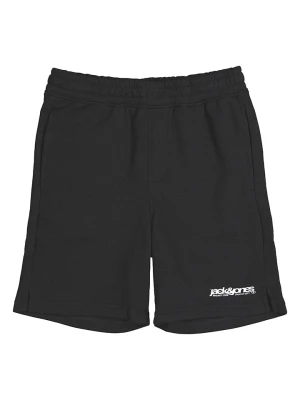 JACK & JONES Junior Szorty dresowe "Karl" w kolorze czarnym rozmiar: 176
