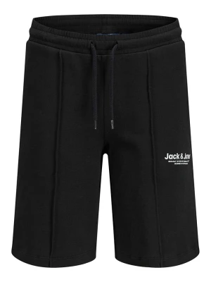 JACK & JONES Junior Szorty dresowe "Vesterbro" w kolorze czarnym rozmiar: 140
