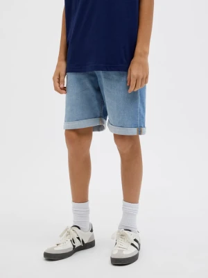 JACK & JONES Junior Szorty dżinsowe "Rick" w kolorze błękitnym rozmiar: 158