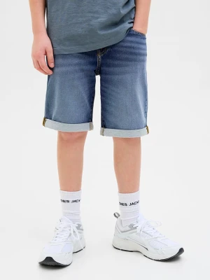 JACK & JONES Junior Szorty dżinsowe "Rick" w kolorze niebieskim rozmiar: 146