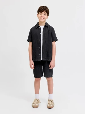 JACK & JONES Junior Szorty "Jaiden" w kolorze czarnym rozmiar: 140