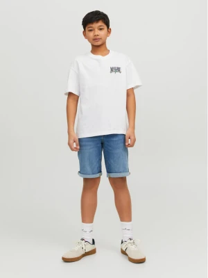 Jack & Jones Junior Szorty jeansowe 12257395 Niebieski Regular Fit