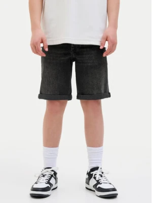 Jack&Jones Junior Szorty jeansowe Rick 12269799 Czarny Regular Fit