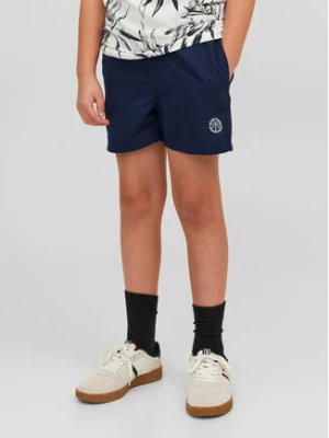 Jack&Jones Junior Szorty kąpielowe 12228535 Granatowy Regular Fit