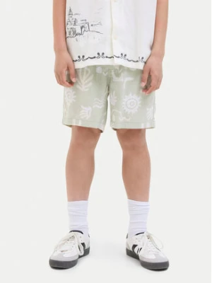 Jack&Jones Junior Szorty materiałowe 12277599 Zielony Relaxed Fit