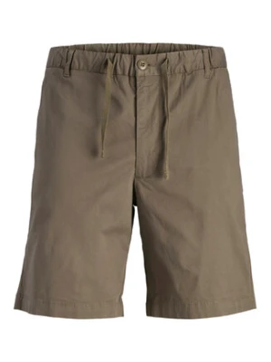 Jack&Jones Junior Szorty materiałowe Jaiden 12275013 Brązowy Loose Fit