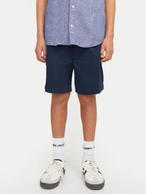 Jack&Jones Junior Szorty materiałowe Jaiden 12275013 Granatowy Loose Fit