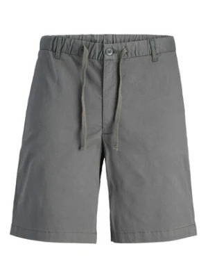Jack&Jones Junior Szorty materiałowe Jaiden 12275013 Szary Loose Fit