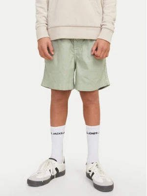 Jack&Jones Junior Szorty materiałowe Jaiden 12275023 Szary Loose Fit