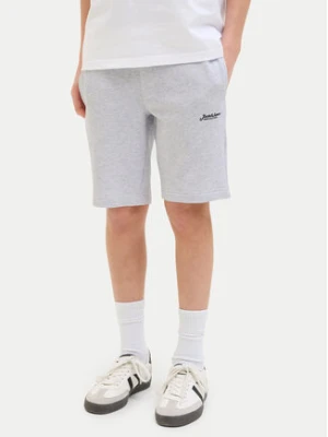 Jack&Jones Junior Szorty sportowe Gordon 12270663 Szary Slim Fit