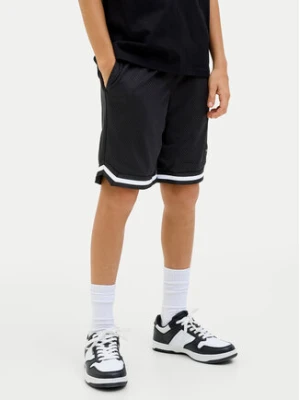 Jack&Jones Junior Szorty sportowe Karl 12278621 Czarny Relaxed Fit