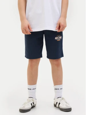 Jack&Jones Junior Szorty sportowe Logo 12249970 Granatowy Slim Fit