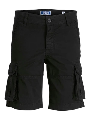 JACK & JONES Junior Szorty "Zeus" w kolorze czarnym rozmiar: 146