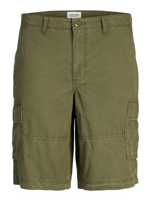 JACK & JONES Junior Szorty "Zeus" w kolorze khaki rozmiar: 170