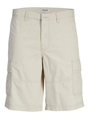 JACK & JONES Junior Szorty "Zeus" w kolorze kremowym rozmiar: 170