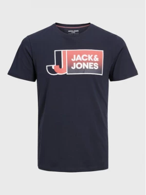 Jack&Jones Junior T-Shirt 12230828 Granatowy Standard Fit