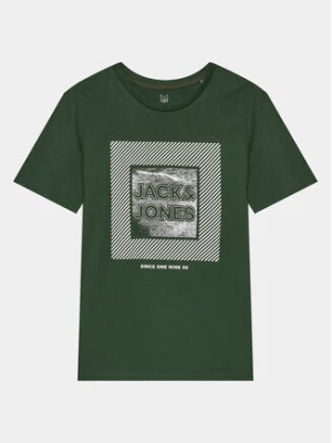 Jack&Jones Junior T-Shirt 12237030 Zielony Regular Fit
