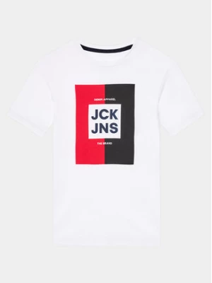 Jack&Jones Junior T-Shirt 12237033 Biały Regular Fit