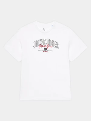 Jack&Jones Junior T-Shirt 12237120 Biały Loose Fit