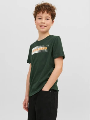 Jack&Jones Junior T-Shirt 12237411 Zielony Regular Fit