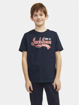 Jack&Jones Junior T-Shirt 12257379 Granatowy Standard Fit