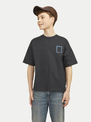 Jack&Jones Junior T-Shirt Brooklyn Graphic 12263183 Czarny Relaxed Fit