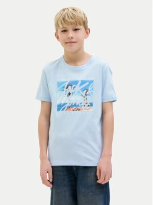Jack&Jones Junior T-Shirt Colton 12269809 Błękitny Regular Fit