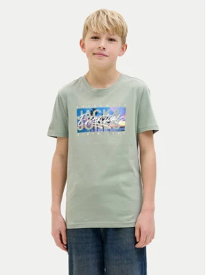 Jack&Jones Junior T-Shirt Colton 12269809 Zielony Regular Fit
