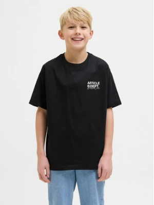 Jack & Jones Junior T-Shirt Dynamic Dust 12274677 Czarny Loose Fit