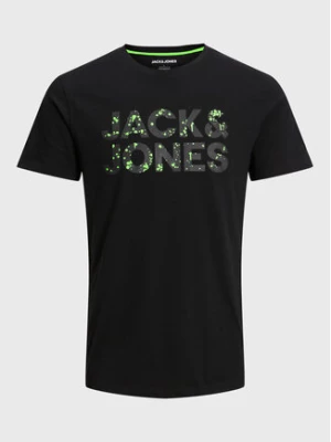 Jack&Jones Junior T-Shirt Neon 12224104 Czarny Regular Fit