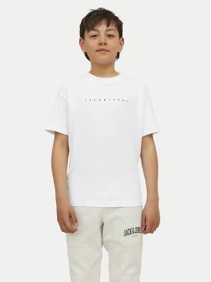 Jack&Jones Junior T-Shirt Star 12237435 Biały Relaxed Fit