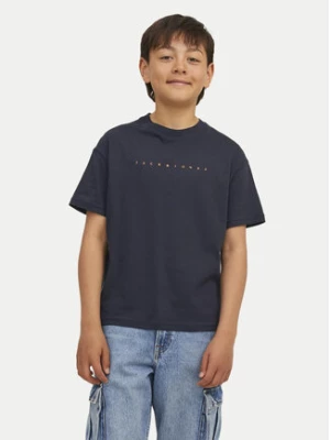 Jack&Jones Junior T-Shirt Star 12237435 Granatowy Relaxed Fit