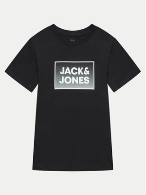 Jack&Jones Junior T-Shirt Steel 12249633 Czarny Standard Fit