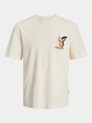 Jack & Jones Junior T-Shirt Tampa 12254032 Beżowy Loose Fit