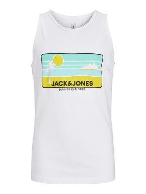 JACK & JONES Junior Top "Peak" w kolorze białym rozmiar: 140