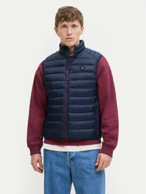 Jack&Jones Kamizelka Bradley 12280973 Granatowy Regular Fit