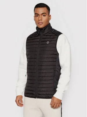 Jack&Jones Kamizelka Multi 12200684 Czarny Slim Fit