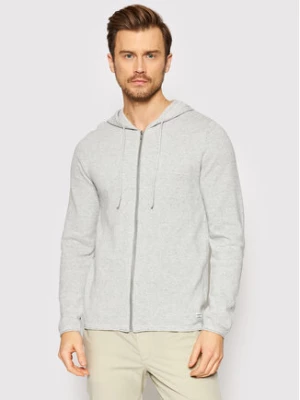 Jack&Jones Kardigan Hill 12190154 Szary Regular Fit