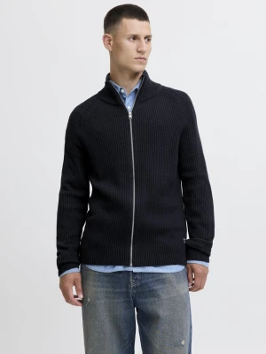 Jack & Jones Kardigan - JJPannel Mężczyźni Sztuczne włókno niebieski jednolity,
