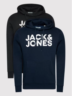 Jack&Jones Komplet 2 bluz Corp 12191761 Kolorowy Regular Fit