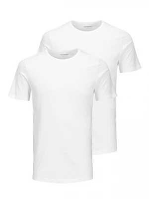Jack&Jones Komplet 2 t-shirtów Basic Crew Neck 12133913 Biały Regular Fit
