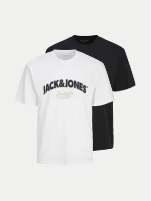 Jack&Jones Komplet 2 t-shirtów Bronx 12271571 Czarny Relaxed Fit