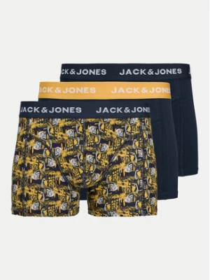 Jack&Jones Komplet 3 par bokserek 12259093 Granatowy