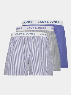 Jack&Jones Komplet 3 par bokserek Luke 12253692 Niebieski