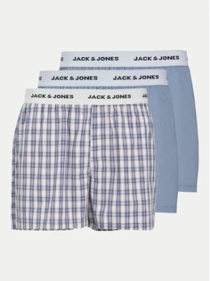 Jack&Jones Komplet 3 par bokserek Peter 12265461 Błękitny