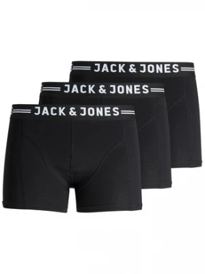 Jack&Jones Komplet 3 par bokserek Sense 12081832 Czarny