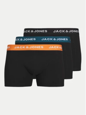 Jack&Jones Komplet 3 par bokserek Solid 12259087 Czarny