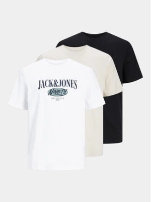 Jack&Jones Komplet 3 t-shirtów Cobin 12260814 Kolorowy Standard Fit